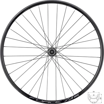 Zapletené kolo kolo přední FORCE XC DISC CL 622x19 F804322 32d