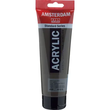 Vodová barva Akrylová barva Amsterdam Standard - 408 Raw Umber Objem: 250 ml