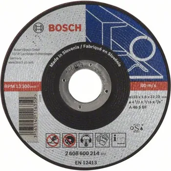 Řezný kotouč BOSCH Expert for Metal Dělicí kotouč rovný 115x22,23x1,6 mm 2608600214 free_store_pickup