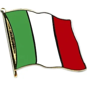 Odznak (pins) 20mm vlajka Itálie - barevný