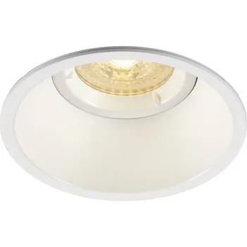 BIG WHITE HORN-O, vestavné svítidlo, QPAR51, kulaté, bílé matné max. 50&nbsp;W, vč. upínacích pružin 113161