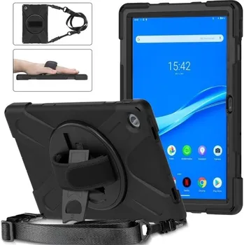 Pouzdro na tablet VSECHNONAMOBIL 53564 SOLID Odolný kryt pro Lenovo Tab M10 Plus 3. generace černý