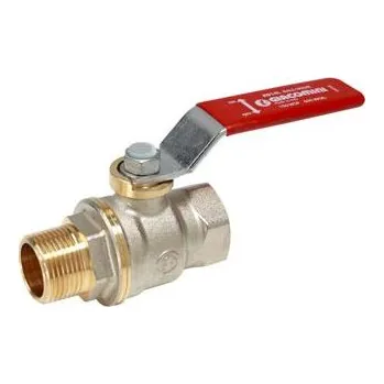 Vodovodní kohout Kulový kohout R914L MF 1", přímý, páka, voda, Giacomini R914LX025