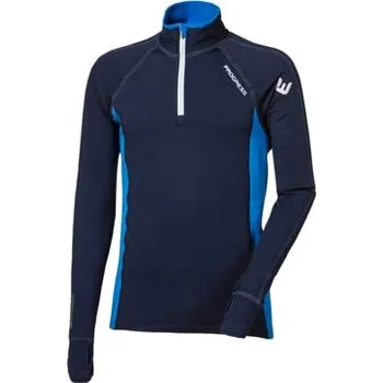 Pánská mikina TOREZ ZIP pánská funkční mikina s krátkým zipem tm.modrá/sv.modrá XL