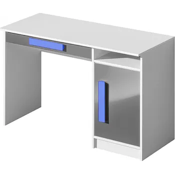 Dětský stůl Nábytek PEGAS s.r.o. Psací stůl GULIVER 09, bílá/šedá/modrá