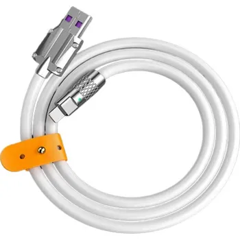 Odolný kabel Lightning - USB 2.0 2m - bílý