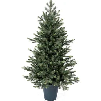 Vánoční stromek 3D Mini Smrk Lesní 105cm LED50 v květináči