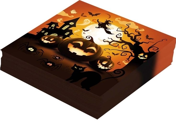 FIESTAS GUIRCA Lanterna Di Halloween Con Luce A Batteria - Torcia Decorativa Per Festa E Atmosfera Spettrale