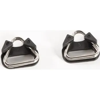 Popruh k fotoaparátu a kameře Triangl, Split Rings kovové+plast očka na popruh 2ks (TRG2)