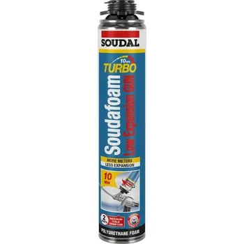 Montážní pěna SOUDAL Pistolová montážní pěna SOUDAFOAM GUN LOW EXPANSION TURBO 750ml