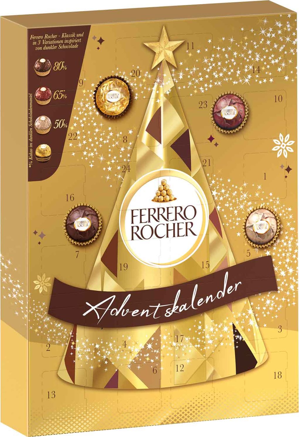 Ferrero Rocher Selection adventní kalendář 300 g Zbozi.cz