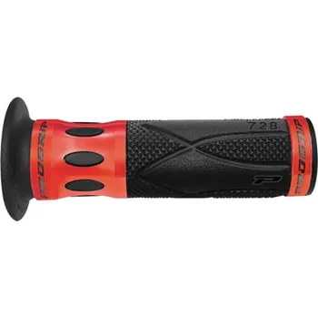 grip PROGRIP 728 silniční gripy ALU červené