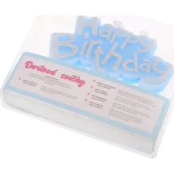 Party svíčky - Happy Birthday (1ks)