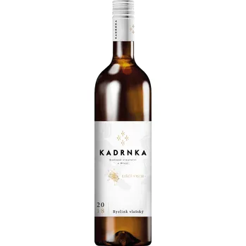 Víno Ryzlink vlašský, pozdní sběr, "Liščí vrch", K3, Kadrnka