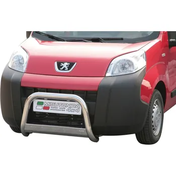 Tuning Přední ochranný rám Medium PEUGEOT Bipper 2008- Misutonida EC/MED/238 Leštěný nerez