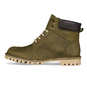 Pánská obuv Vasky Farm Low Green - Pánské kožené kotníkové boty zelené - zimní boty, obuv | Flexiko | česká výroba ze Zlína 43 EU