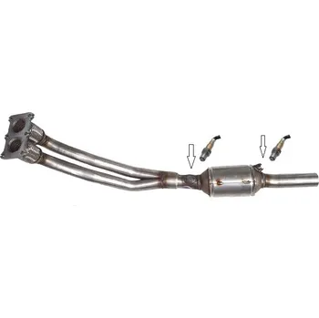 Katalyzátor Výfuk JMJ - katalyzátor výfuku AUDI A3 1.6, SEAT Leon 1.6i -16V, SEAT Toledo 1.6i -16V, ŠKODA Octavia 1.6i 2WD, VOLKSWAGEN Bora 1.6i, VOLKSWAGEN Golf IV 1.6i (PR 1090529 [099-833])