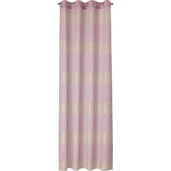 Závěs NEUTEX Dekorační závěs LAOS 40 RŮŽOVÝ 144 x 245 cm