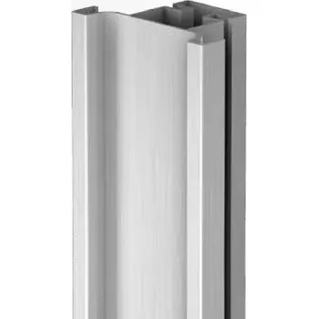 Nábytkové kování TULIP Gola I vertikální C profil 4,5m imitace nerezi (TULIP Gola I vertikální C profil 4,5m imitace nerezi)