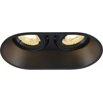 Bodové svítidlo BIG WHITE HORN double QPAR51 zápustné stropní svítidlo černé 25 W 1006121