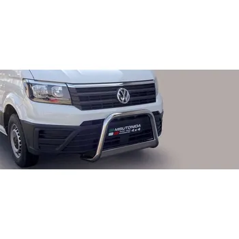 Tuning Přední ochranný rám Medium VOLKSWAGEN Crafter 2017- Misutonida EC/MED/426 Leštěný nerez