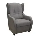 FALCO Křeslo ušák Relax aston šedý