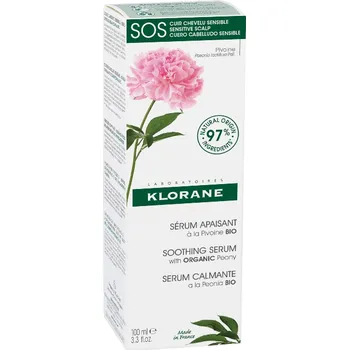 Vlasová regenerace Klorane Zklidňující sérum s výtažkem z BIO pivoňky