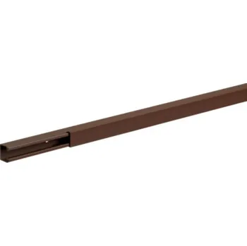 elektroinstalační lišta Hager LF1501508014 kabelová lišta elektroinstalační kanál (d x š x v) 2000 x 15 x 15 mm 1 ks hnědá