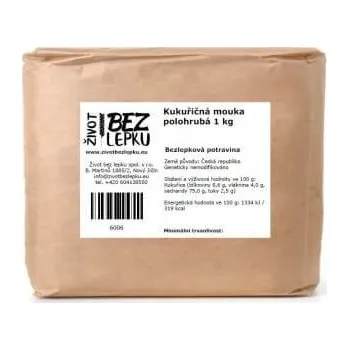 Mouka Kukuřičná mouka polohrubá 1 kg