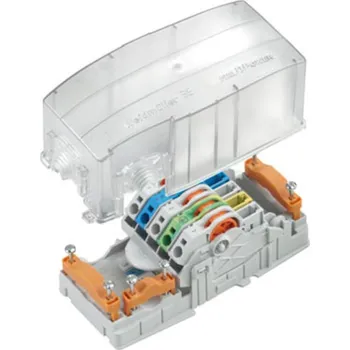 Elektronická součástka Weidmüller 1111910000, POWERTERMINAL GK, rozvodný box, 2.5-6 mm², transparentní, 1 ks