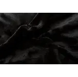 SVITAP Prostěradlo mikroflanel SLEEP WELL černá 180x200