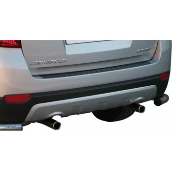 Výfuk pro motocykl Krytka výfuku CHEVROLET Captiva 2006-10 Misutonida EC/190 Leštěný nerez