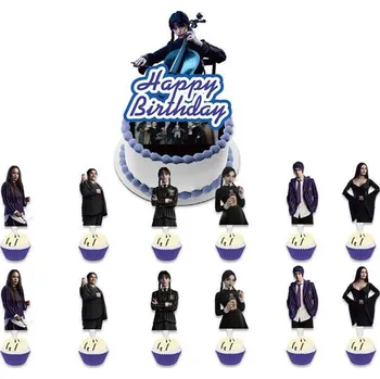 Cakesicq Zápich do dortu a muffinů 13 ks, Wednesday