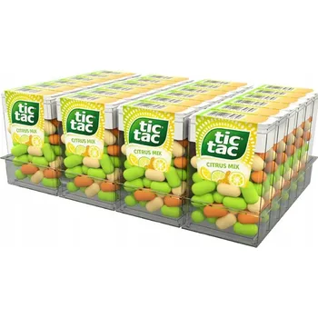 Bonbon TicTac Tic Tac Citrus Mix Maxi Pack 24x18g