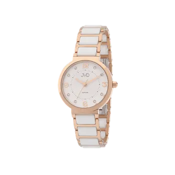 Hodinky Dámské náramkové hodinky JVD JG1004.2 se safírovým sklem a keramickými prvky (POŠTOVNÉ ZDARMA!!)