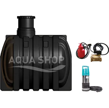 vodní filtr Nádrž na dešťovou vodu 3000 l RAIN SET AQ