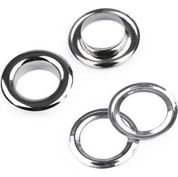 Průchodky s podložkou vnitřní Ø13,5 mm / vnější Ø23 mm lesklé