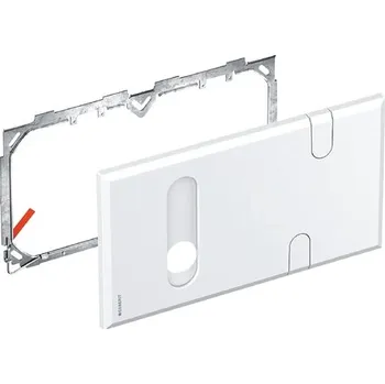 Geberit Příslušenství Krycí deska pro umyvadlové baterie s funkčním boxem a zápachovou uzávěrkou pod omítku 116.426.11.1