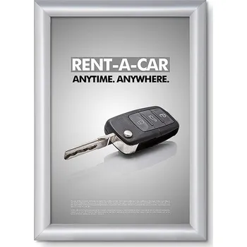 Rám na obraz Klaprám A5, ostrý roh, profil 15mm