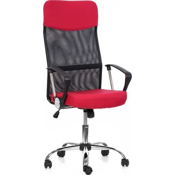 kancelářská židle Alberta 2 červená látka