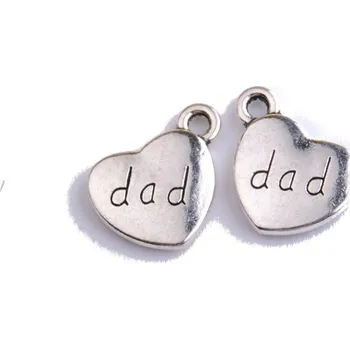 Přívěsek Přívěsek SRDCE, 15x16mm, 2ks