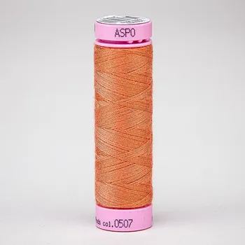 Nit Univerzální šicí nit Amann ASPO 120 polyesterová, korálová 0507, návin 100m
