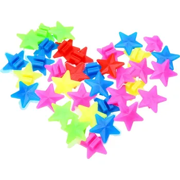 Ozdoby na kolo TopQ ve tvaru hvězdiček vícebarevné