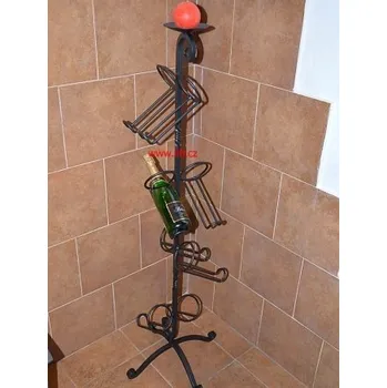 Chlazení Kovaný stojan na víno svícen