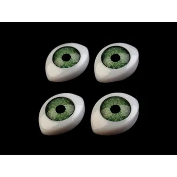 Plastové oči k nalepení 12x17mm