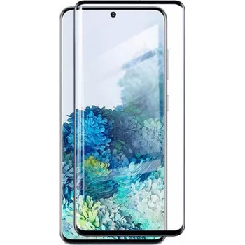 3D ochranné tvrzené sklo pro Samsung Galaxy S20 Ultra G988F - černé