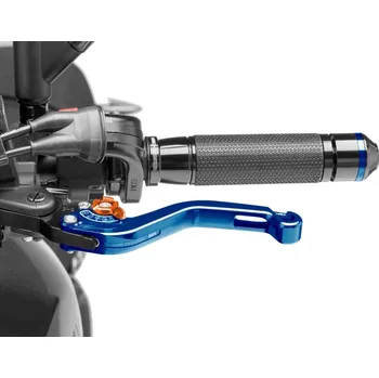 Páčka spojky bez adaptéru PUIG 280AT krátké modrá/oranžová