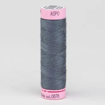 Nit Univerzální šicí nit Amann ASPO 120 polyesterová, asfaltově šedá 0878, návin 100m