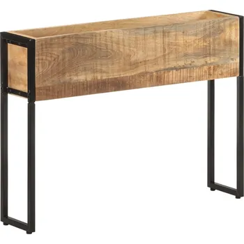 Truhlík Petrashop Truhlík 90 x 20 x 68 cm hrubé mangovníkové dřevo Hnědá321938