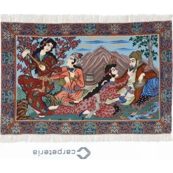 Koberec Perský koberec Isfahán Figurální 140x80 cm - 100327